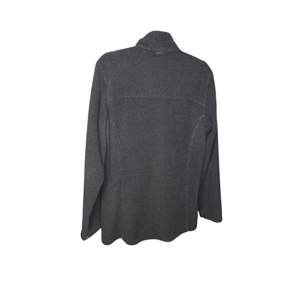 The North Face Womens Black Full Zip Fleece Jacket L Warm Outerwear - Picture 6 of 8